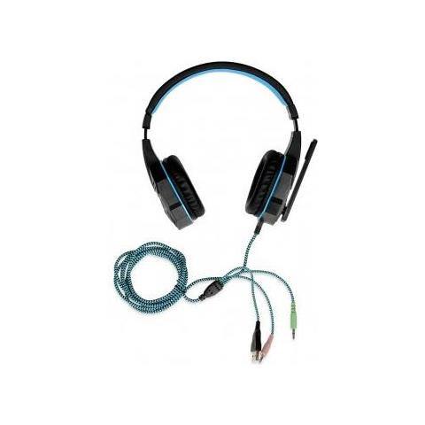 X8 Stereofonico Padiglione auricolare Nero, Blu cuffia e auricolare - Foto 3