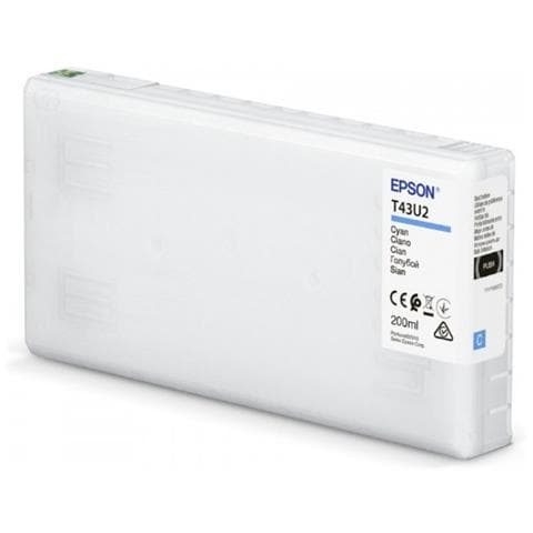 Cartuccia D'inchiostro T43U Compatibile con SureLab SL-D800 Colore Ciano - Foto 1