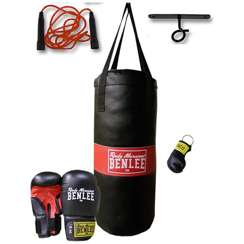 Set Da Boxe Benlee Punchy Nero / rosso - Foto 1