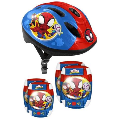 Casco + Gomiti / ginocchiere - Spidey - Foto 1