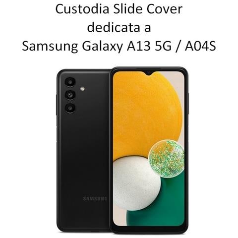 Custodia Tpu Silicone Cover Case Per Samsung Galaxy A13 5g - A04s Black - Foto 2