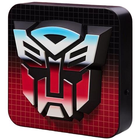 Transformers - Emblema Degli Autobot 3d Lampada Da Tavolo / Lampada Da Parete - Foto 1