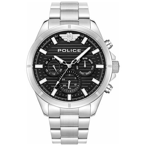 Orologio Uomo Police Pewjk2227806 Nero Argentato - Foto 1