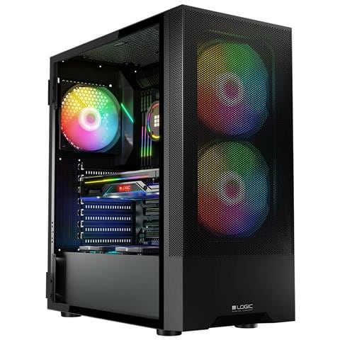 Case Midi Tower ATX 1 Porta USB 3.0 Colore Nero (Finestrato) - Foto 1