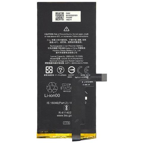Ricambio Batteria Litio Integrata Originale G025e-b Bulk Per Pixel 4a 5g - Foto 1