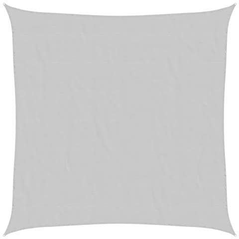 Vela Parasole Grigio Chiaro 5x5 M 100% Poliestere Oxford - Foto 2
