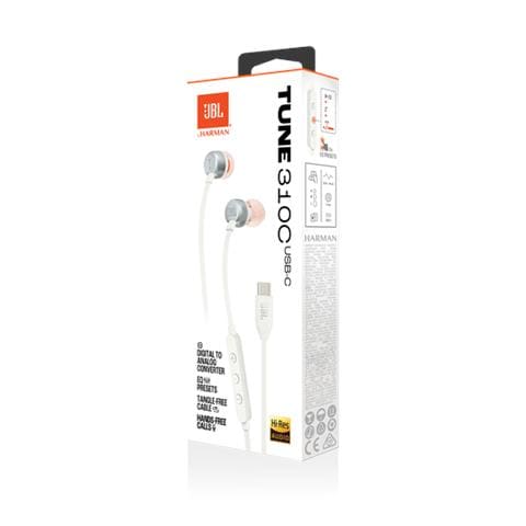 AURICOLARE CON MIC IN EAR WHITE TYPE C - Foto 8