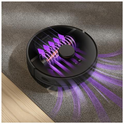 Robot Aspirapolvere Wifi XU3000/01 Colore Nero - Foto 4