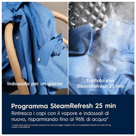 Lavatrice Standard EW7F48B Steam Care 8 Kg Classe A Centrifuga 1400 giri - Foto 7