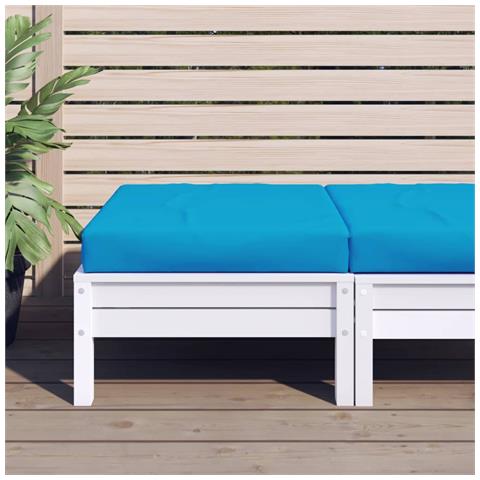 Cuscino Per Pallet Azzurro 60x60x8 Cm In Tessuto Oxford - Foto 1