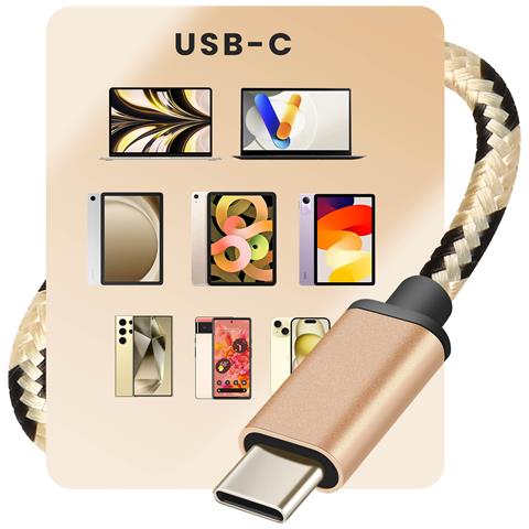 Cavo Adattatore Da Usb-c Verso Usb Otg 15 Cm, Argento - Foto 5