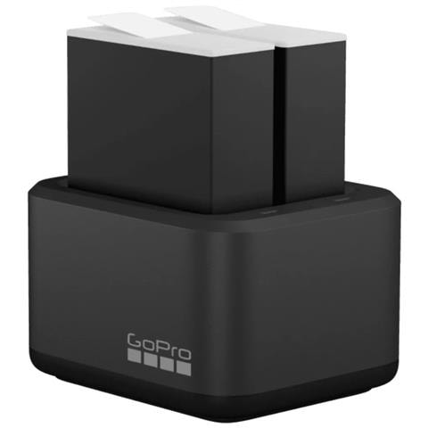 Due Batterie Ricaricabili Enduro, Doppio Carica Batteria e Cavo USB-C. Batteria da 1720 mAh. Due Spie a LED Indicano lo Stato di Ricarica Delle Batterie. - Foto 2