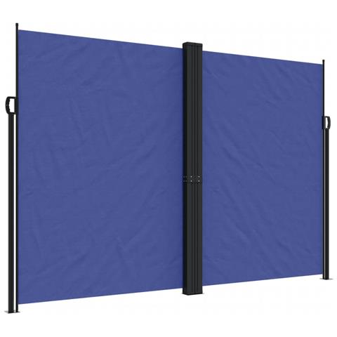 Tenda Da Sole Laterale Retrattile Blu 220x600 Cm - Foto 2