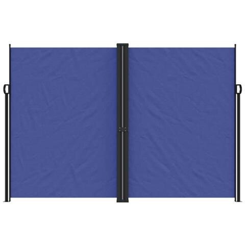 Tenda Da Sole Laterale Retrattile Blu 220x600 Cm - Foto 3