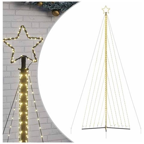 Albero Di Natale A Led 789 Led Bianco Caldo 476 Cm - Foto 2