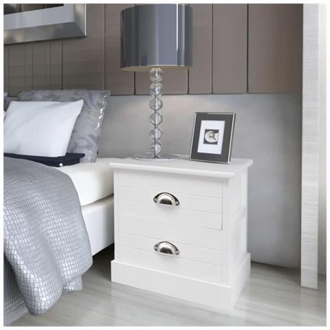 Lusso Casadino -  Comodino In Stile Francese Bianco - Foto 6