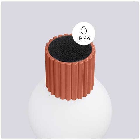 Lampada Da Parete Halo Rosso Ocra Ip44 Sl. 1727 - Moderno Lampada Da Parete Ocra Rossa 12x12x17 Cm - Foto 8