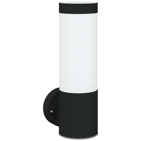 Lampada da Parete Esterni Nera in Acciaio Inossidabile IP44 - Foto 1