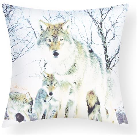 Set Di 2 Copricuscini 40x40 Cm Design Branco Di Lupi - Foto 1