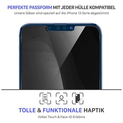 Utection Pellicola Protettiva 3 Pezzi In Vetro Temperato Per Iphone 13 Pro Max - Foto 4