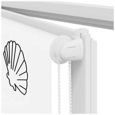 Tenda a Rullo Doccia 120x240 cm Larghezza Tessuto 116 cm - Foto 9