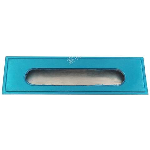 Maniglia Quadrata A Scomparsa Per Cassetto, Acciaio Inossidabile, Interasse Fori 128 Mm - Foto 1