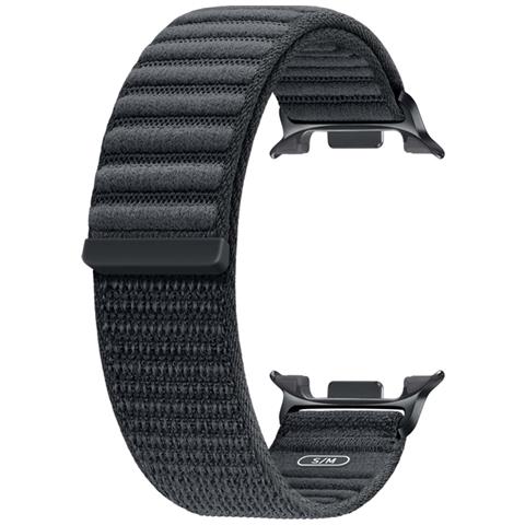 Bracciale Per Galaxy Watch 20mm Taglia S/m 115mm Collezione Comfort, Nero - Foto 1