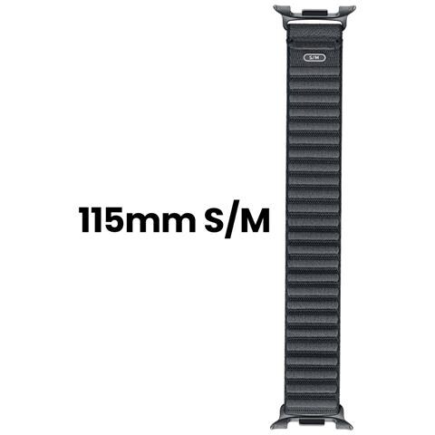 Bracciale Per Galaxy Watch 20mm Taglia S/m 115mm Collezione Comfort, Nero - Foto 4