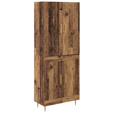 Credenza Legno vecchio 69,5 x 34 x 180 cm Legno multistrato - Foto 1