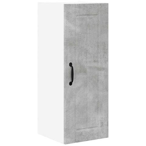 Mobile da cucina con lo scaffale Grigio cemento 30 x 31 x 80 cm - Foto 1