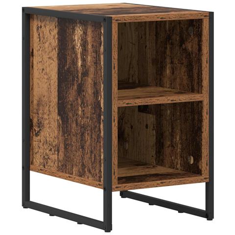 Comodino Legno vecchio 39.5 x 30 x 50 cm Legno multistrato - Foto 1