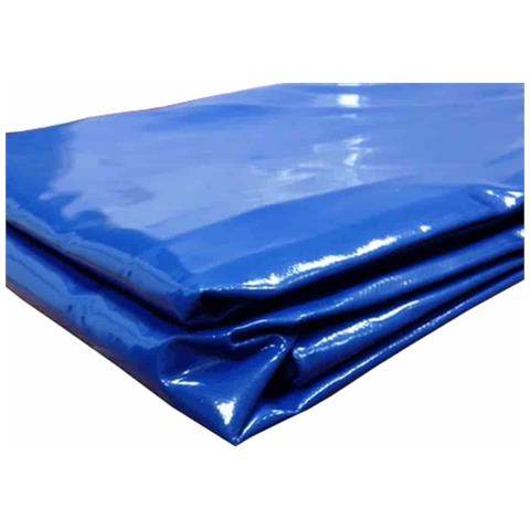 Telo Pvc Impermeabile 3x6m 650g/m² Blu Resistente E Anti-uv - Foto 2