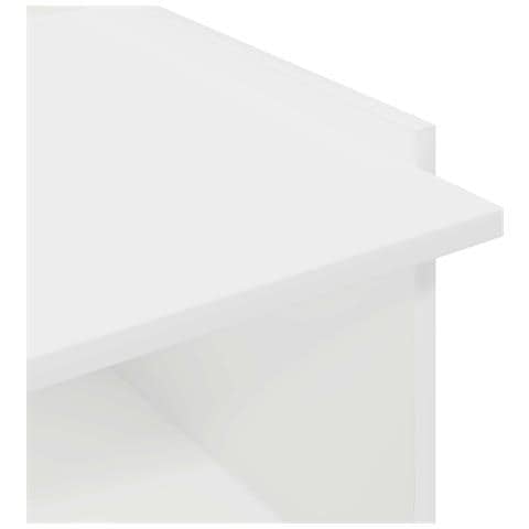 Tavolino da salotto Bianco 50,5 x 50 x 33 cm - Foto 2