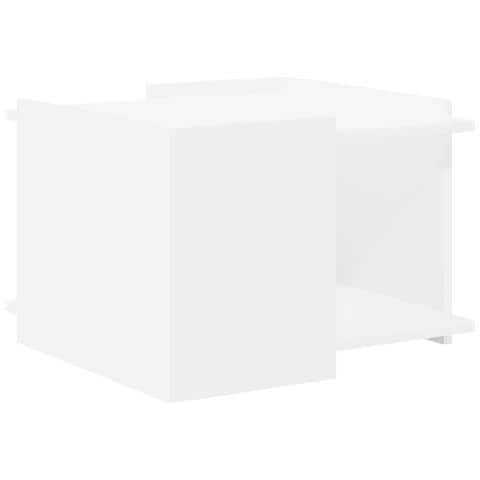 Tavolino da salotto Bianco 50,5 x 50 x 33 cm - Foto 1