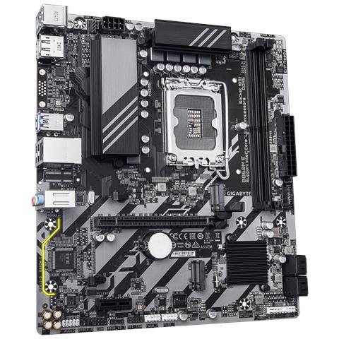 B860M E Scheda Madre - CPU Intel Core Ultra Series, VRM a 4+1+2 fasi, fino a 8800MHz DDR5 (O.C), 2xPCIe 4.0 M. 2, LAN 1GbE, USB 3.2 Gen 1 - Foto 2