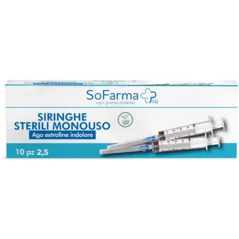 Siringa Sterile 2,5MM Gauge 23 10 Pezzi Sofarmapiu' - Foto 1