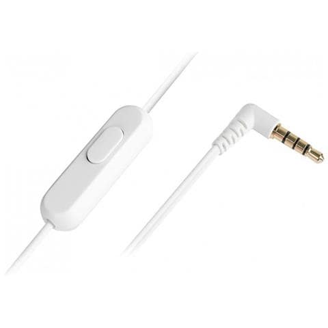 Auricolari con Microfono Cablato Colore Bianco - Foto 2