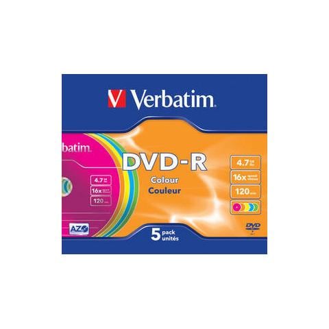 43557 Kit 5 Dvd-r 4.7gb 16x S / C Col - Foto 2