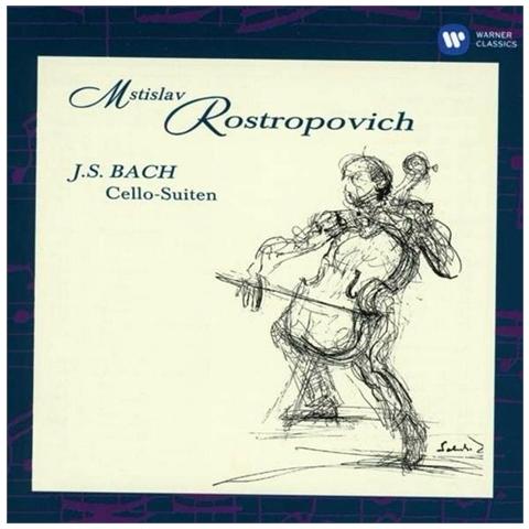 Bach - Rostropovich Mstislav - Bach: Cello Suites (2cd) - Foto 1
