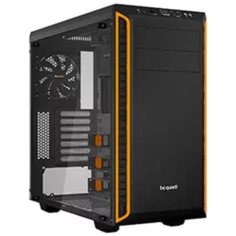 Case PC Pure Base 600 Window Middle Tower ATX / Micro-ATX / Mini-ITX 2 Porte USB 3.0 Colore Nero e Arancione - Foto 13