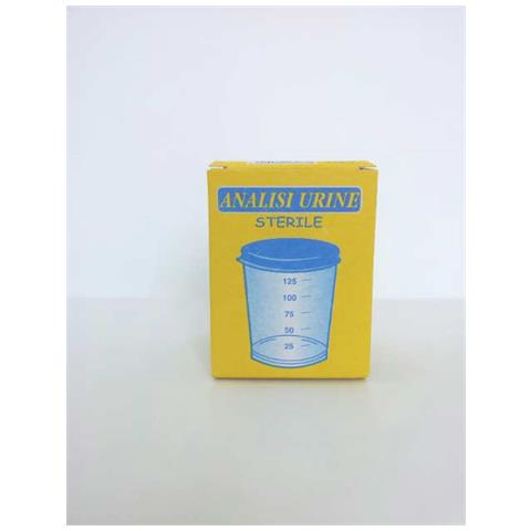 gam contenitore sterile monouso per urine - 100 ml - Foto 1