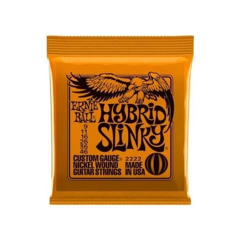 2222 Hybrid Slinky Corde Chitarra Elettrica Made In Usa - Foto 1