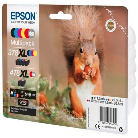 Ink / 378XL+478XL Squirrel CMYKRG SEC - Foto 1