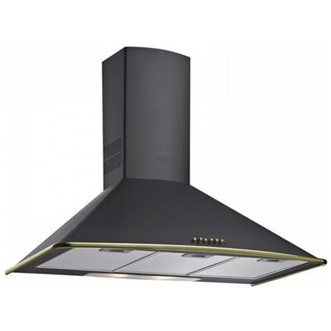 Cappa a Parete a Soffitto DMR 975 Integrata 90 cm Colore Nero - Foto 1