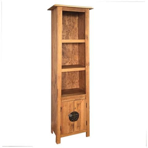 Mobile da Bagno Autoportante Legno Massello di Pino 48x32x170cm - Foto 1