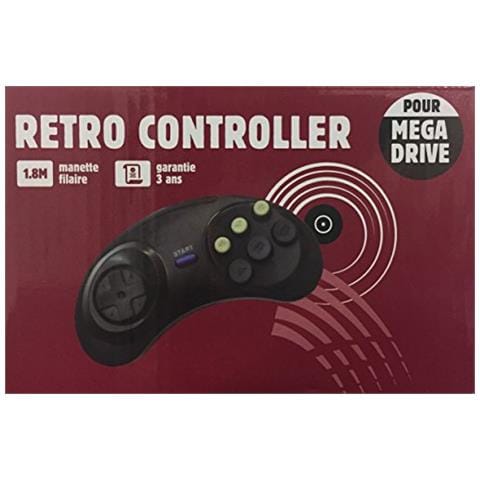 Manette Usb Versare Retrogaming (sega Megadrive) - Versare Manette Sega Megadrive Filaire Usb Pc Et Mac (catégorie: Jeux Et Accessoires Subacquei)  - Foto 1
