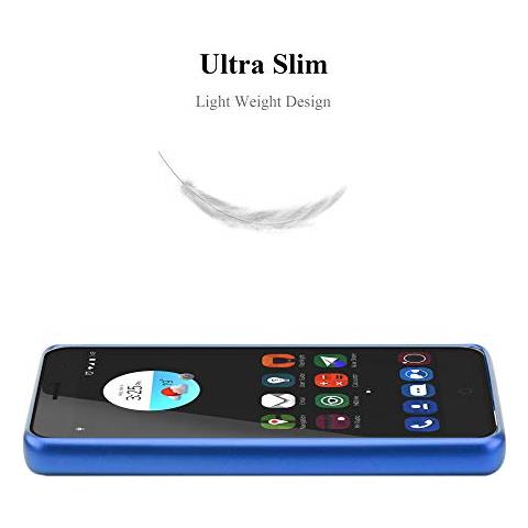 Custodia Compatibile Con Zte Blade V7 In Blu Metallico - Coperchio Protettivo In Silicone Tpu Flessibile - Foto 2