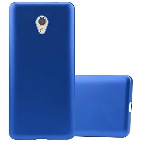 Custodia Compatibile Con Zte Blade V7 In Blu Metallico - Coperchio Protettivo In Silicone Tpu Flessibile - Foto 1