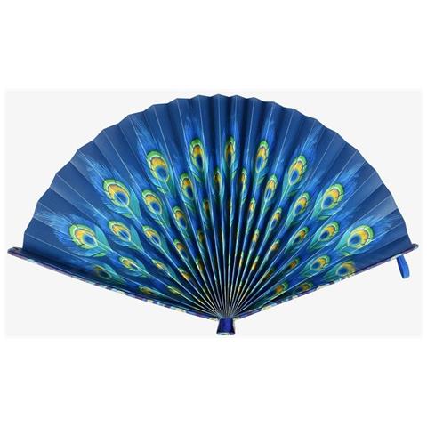 Ventaglio A Mano Pavone - Foto 1