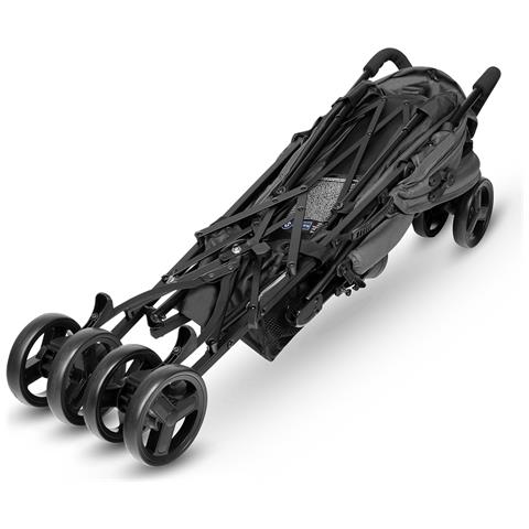 Elia Passeggino Leggero Pieghevole Zanzariera Coprigambe Parapioggia Blocco Ruote Da 6 Mesi Fino 15 Kg Grigio - Foto 14